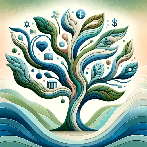 A majestic tree symbolizing growth and vision